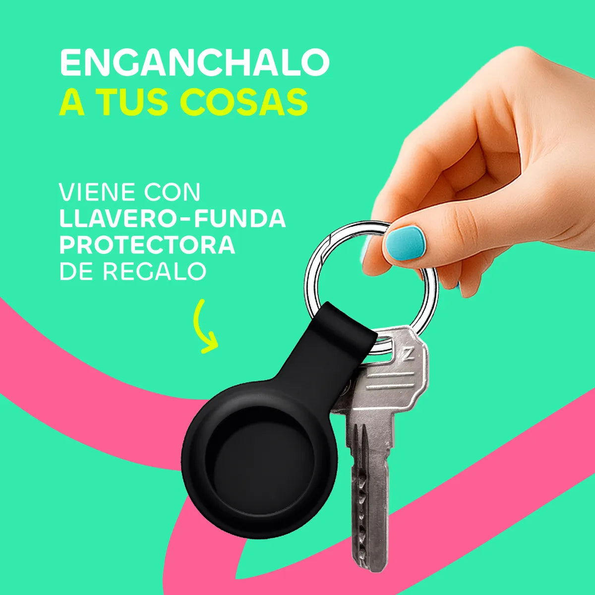 Ringo Tag Rastreador Gps Android P/ Mascotas + Funda