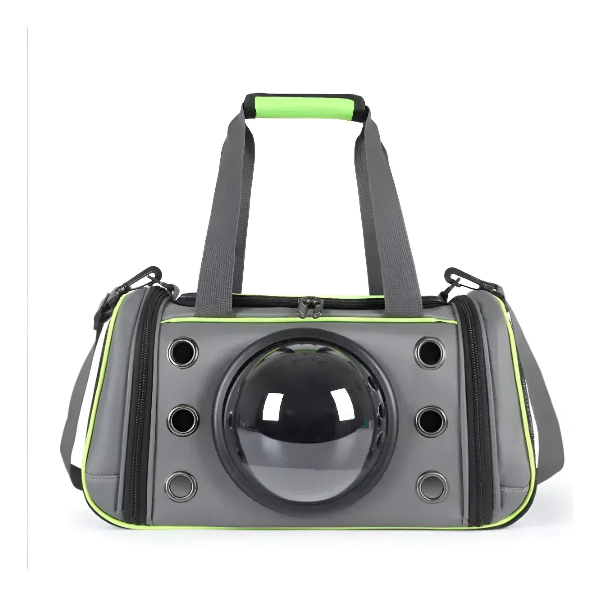 Bolso Transportador Mascota Gato/perro Visor Rigido 51x26x29