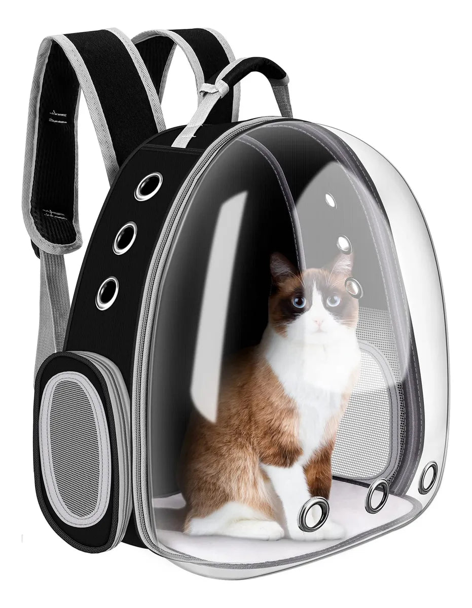 Mochila Transportadora Para Mascotas Gatos Perros Capsula